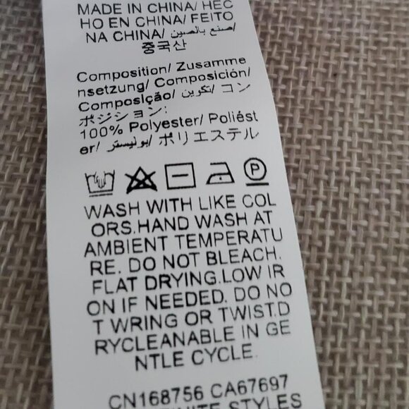 NWOT Blue and White Sweater - Picture 4 of 4